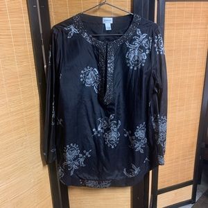 Chico’s embellished top